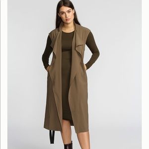 NEW The Frock NYC Vest in Khaki